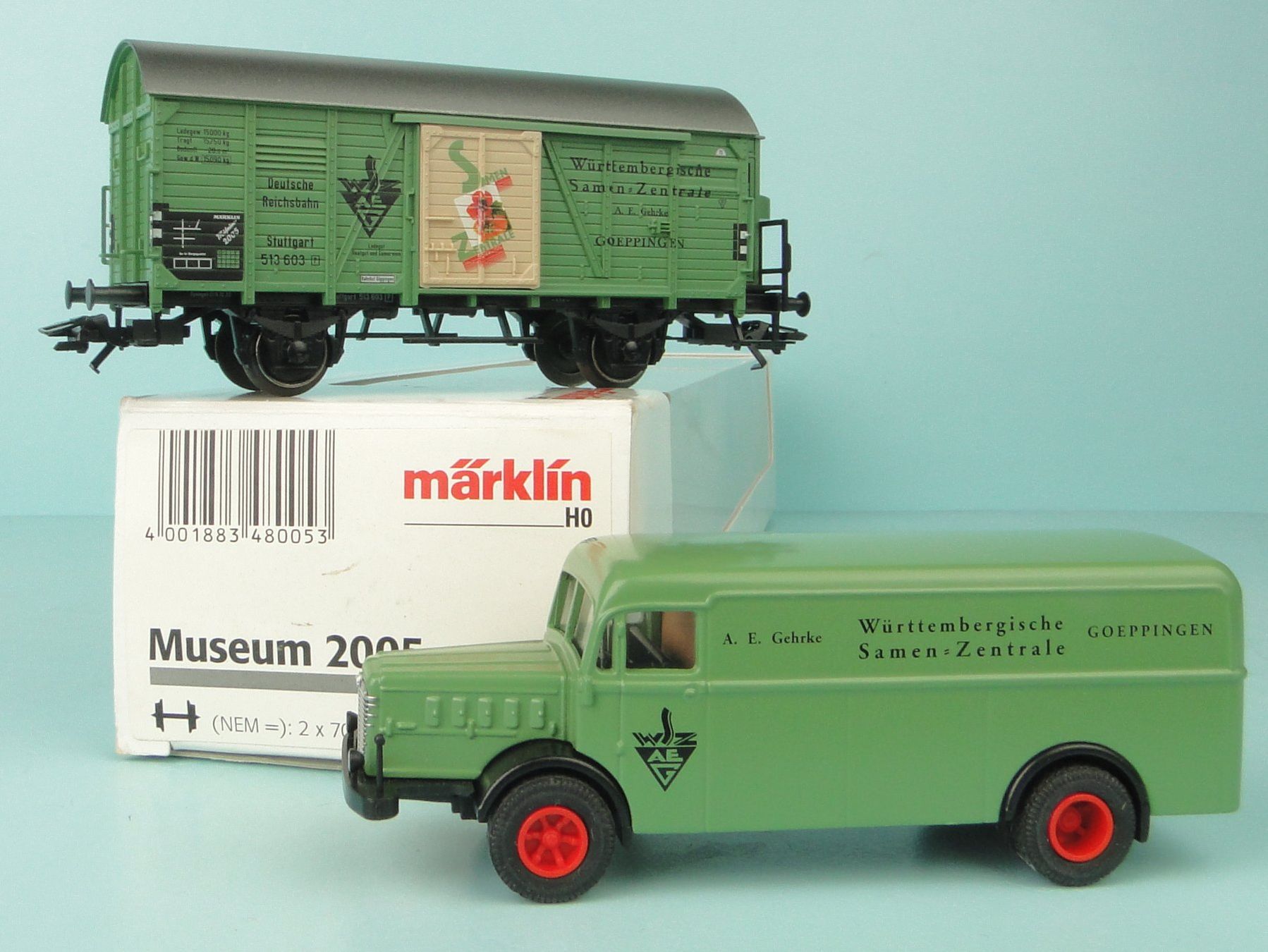 Märklin Modellini di ferrovie: Märklin Museumwagen 2005 – Usato da Bülach venduto da cann11