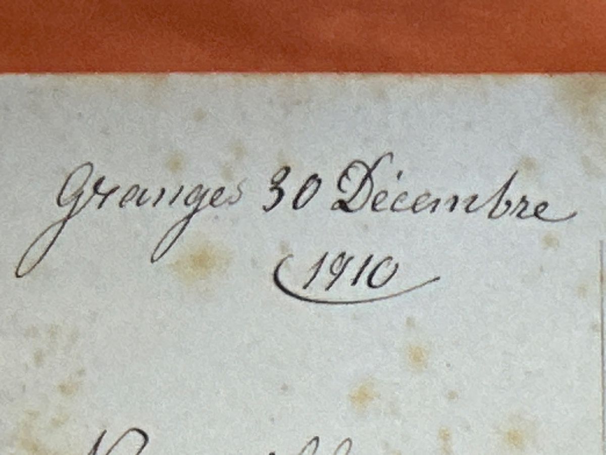 Cartoline postali: Alte Ansichtskarte Granges, 1910, Rarität! – Usato da Zürich venduto da Chaeffeler 2