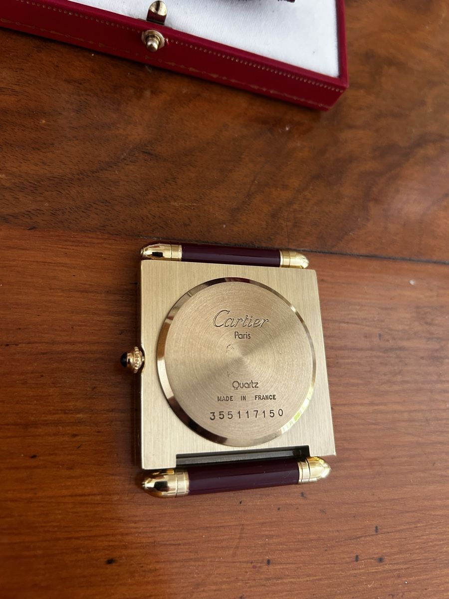 Cartier Wecker: Cartier Reisewecker – Gebraucht aus Büren SO von STEN02 5