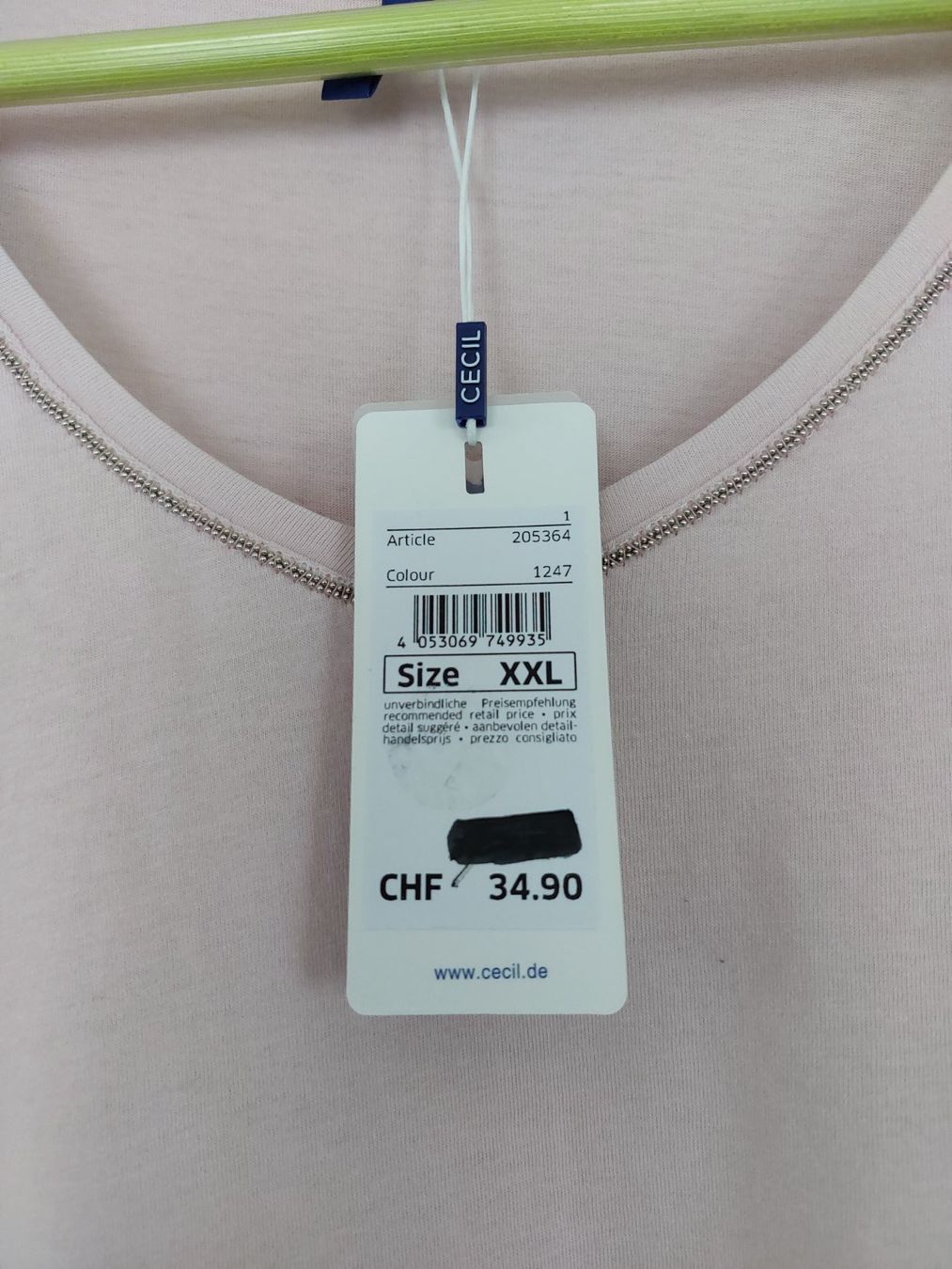 Cecil T-shirt: Cecil Shirt Gr.  XXL Neu – Nuovo e nell'imballaggio originale da Schmitten venduto da Renistern68