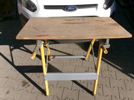 Werkbank klappbar Holzplatte - Hobby -Handwerker