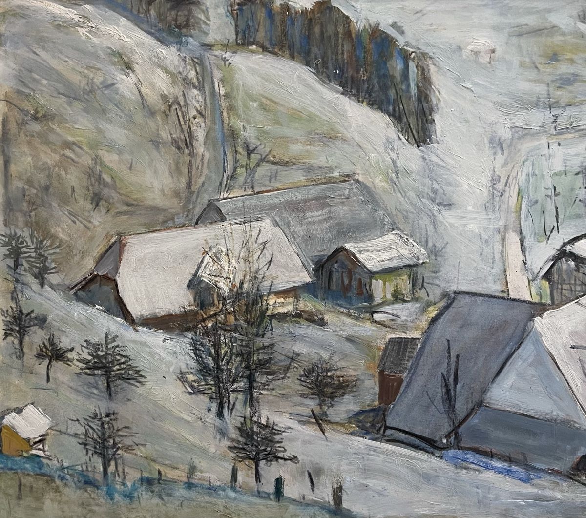 Gemälde: Wunderlich Edmund (1902-1985) – Gebraucht aus Grosshöchstetten von Perle1951 3