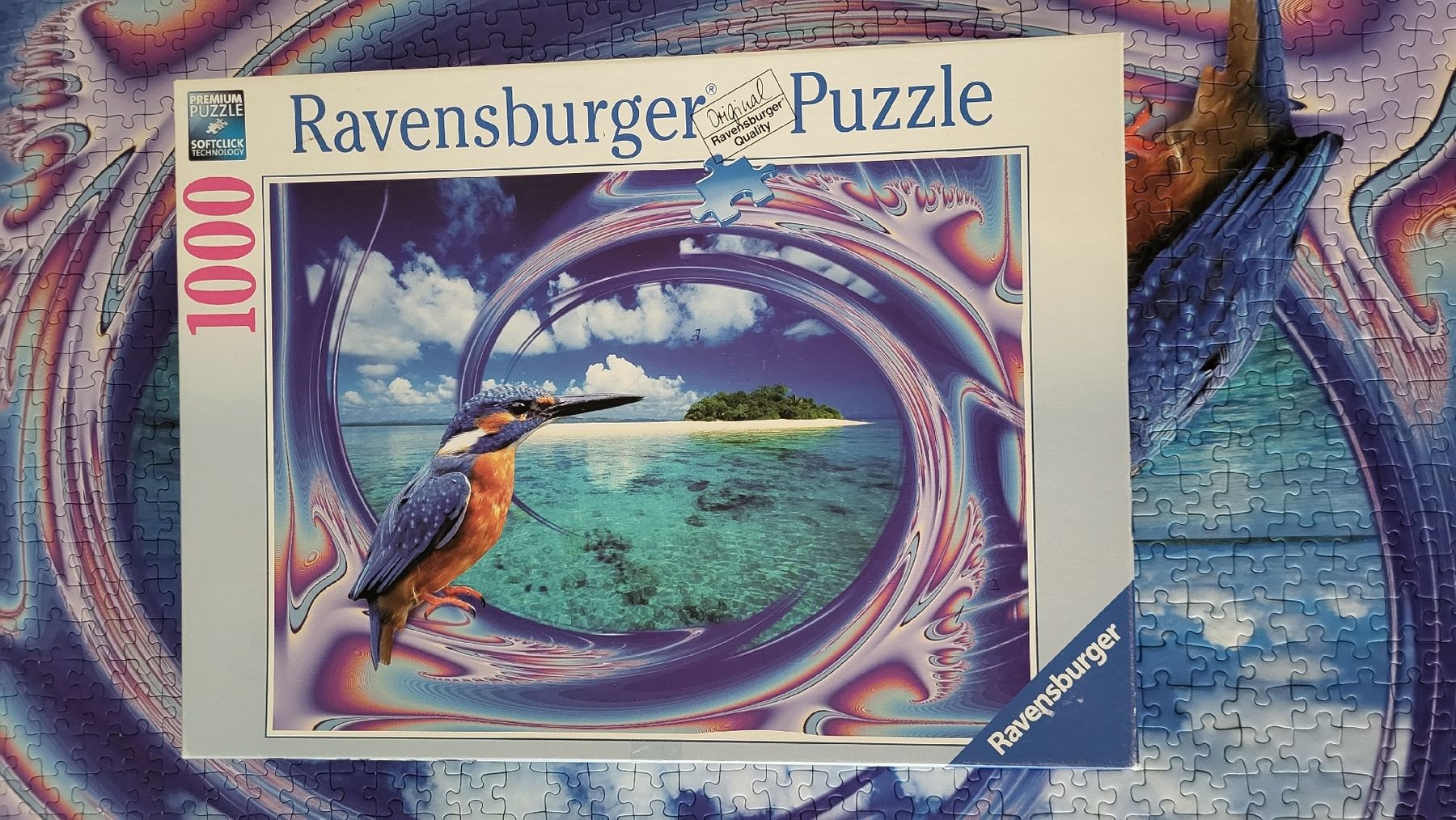 Ravensburger Puzzle: Puzzle Adventskalender Eisvogel – Usato da Rüti ZH venduto da clady01