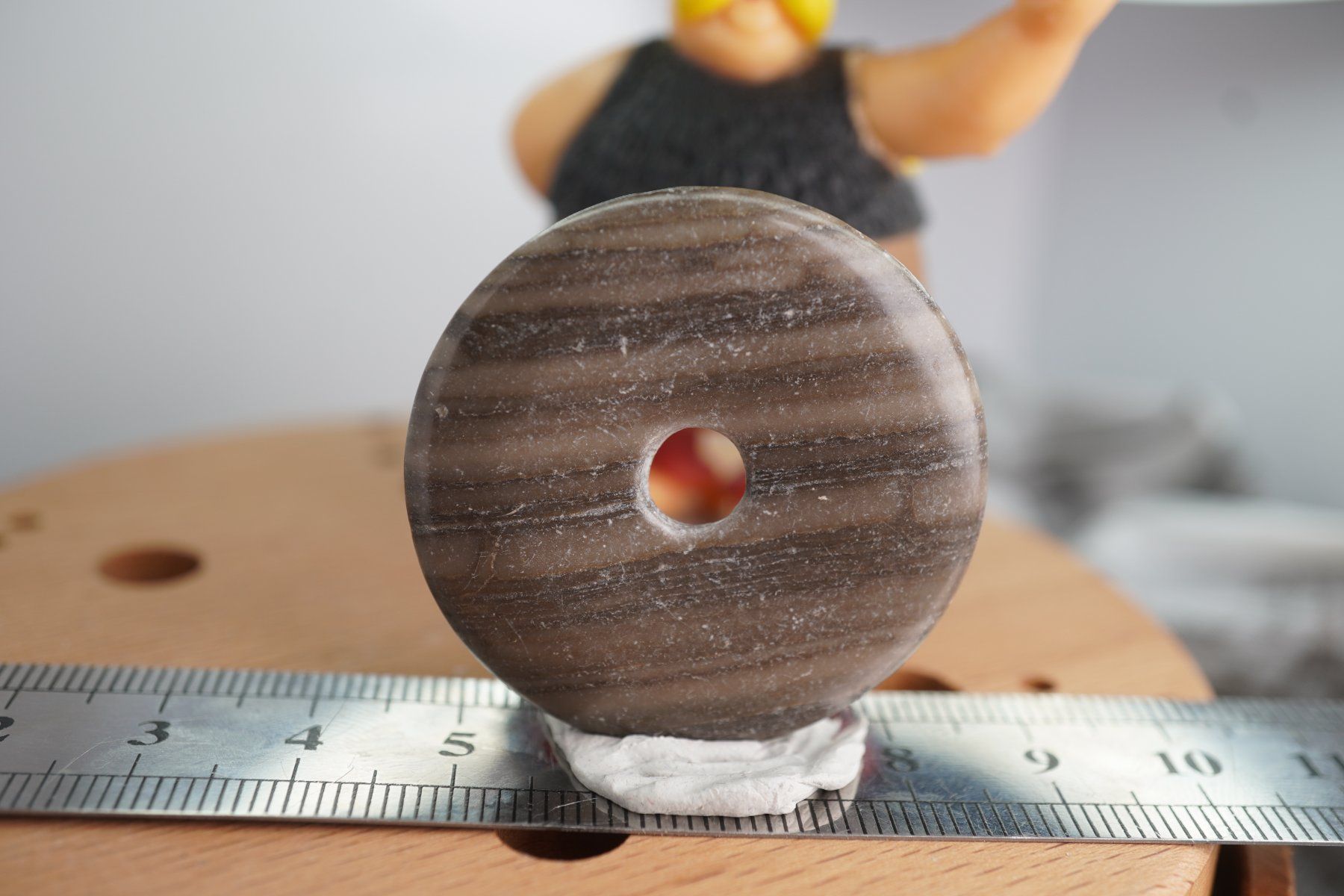 Minerali & Pietre curative: Zebra Jaspis   Pi Scheibe ca40mm   Ab 1.-(1) – Nuovo e nell'imballaggio originale da Eschenbach SG venduto da topstone 8