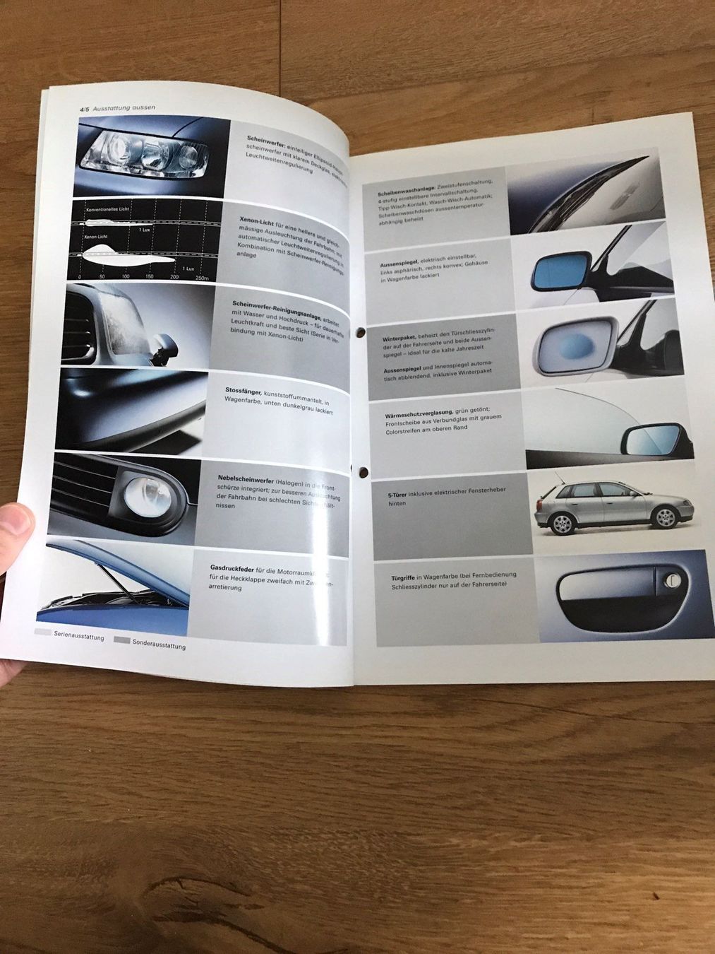 Audi Dokumente: Audi A3 Details Jg. 2000 58 Seiten – Gebraucht aus Freienstein von Golfbueb 2