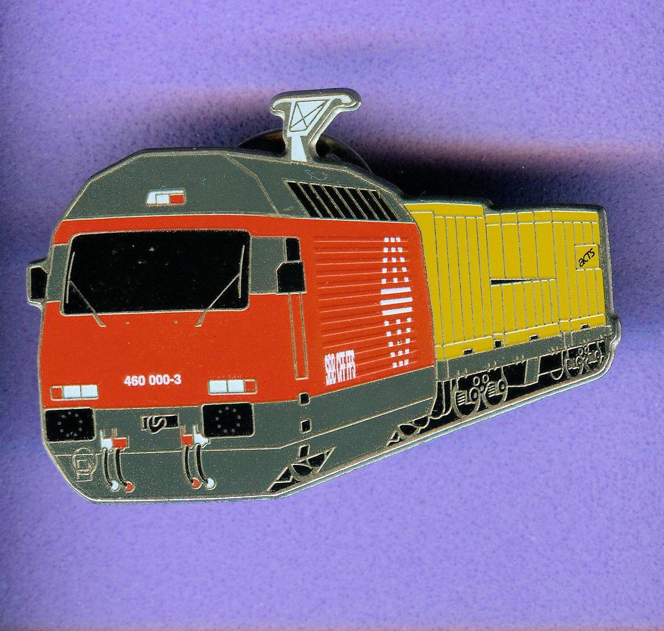 SBB/CFF/FFS Placchette & Badge: Schmid-Müller  Re 460  " mit Waggon "  Lim.1500 – Usato da Winterthur venduto da Sammleroase