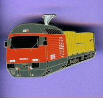 Schmid-Müller  Re 460  " mit Waggon "  Lim.1500