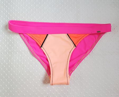 NEU! Skinny Bikini Slip, Gr. 40, Pink/Orang
