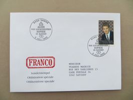 Sonderbrief und -stempel FL 1993