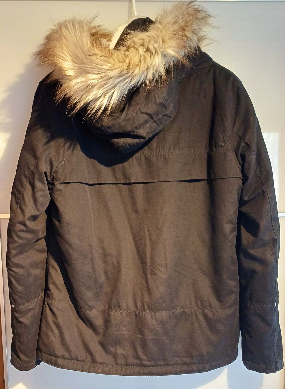 Giacche: Q/S Winterjacke mit Fellkapuze. – Usato da Volketswil venduto da Anzaru 3