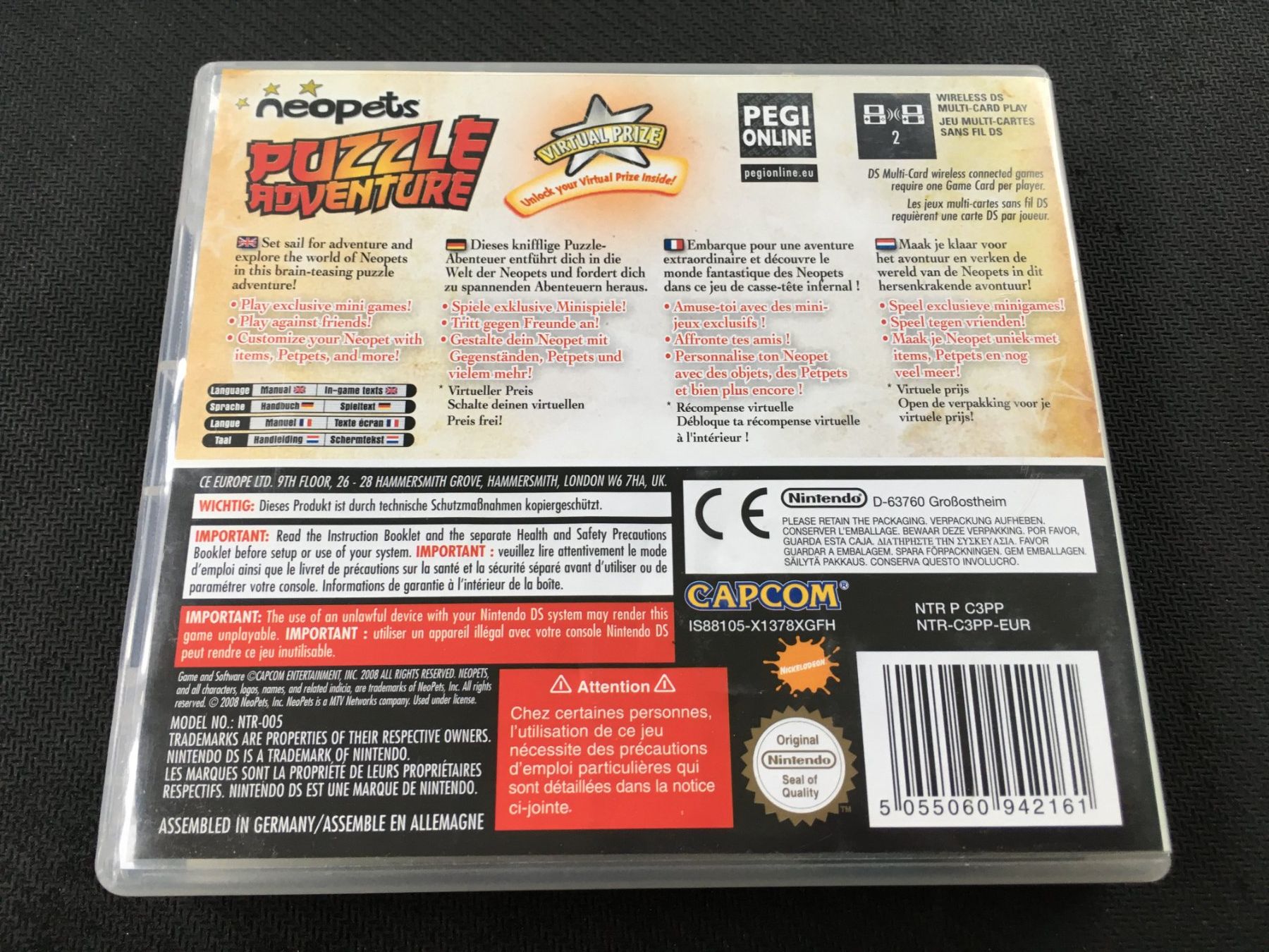 Nintendo Giochi: Neopets Puzzle Adventure - Nintendo DS – Usato da St.Gallen venduto da Punktchen01 1
