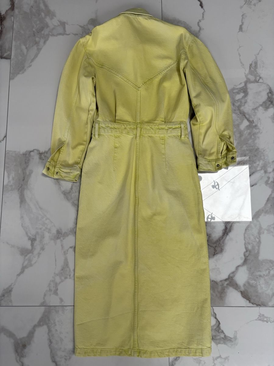 Cappotti: Jeansmantel / Kleid gelb Gr. S – Usato da Estavayer-le-Lac venduto da Mimmy02 1