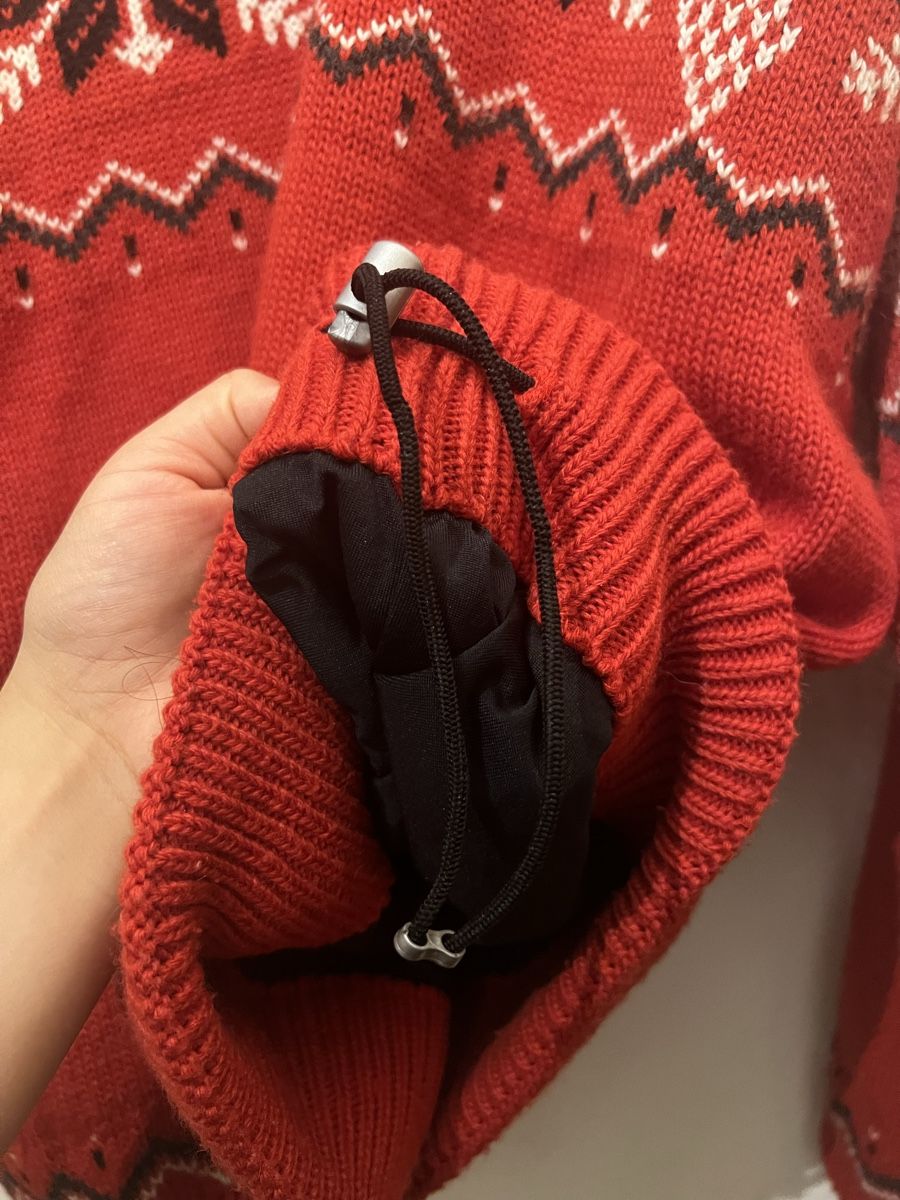 Vestes: Herren | Rote Woll-Strickpullover mit Norweger-Muster – Neuf (Voir description) à Basel par SimpleE 2