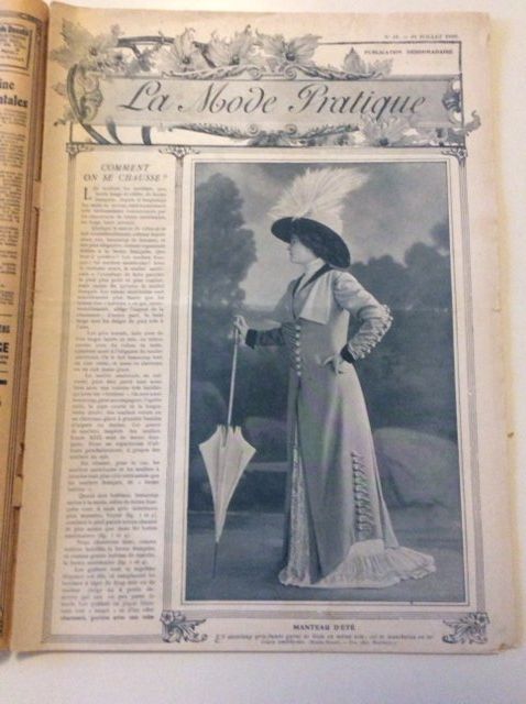 Riviste & Magazine: Journal sur la Mode 1909 – Usato da Genève venduto da edelweiss1900 2