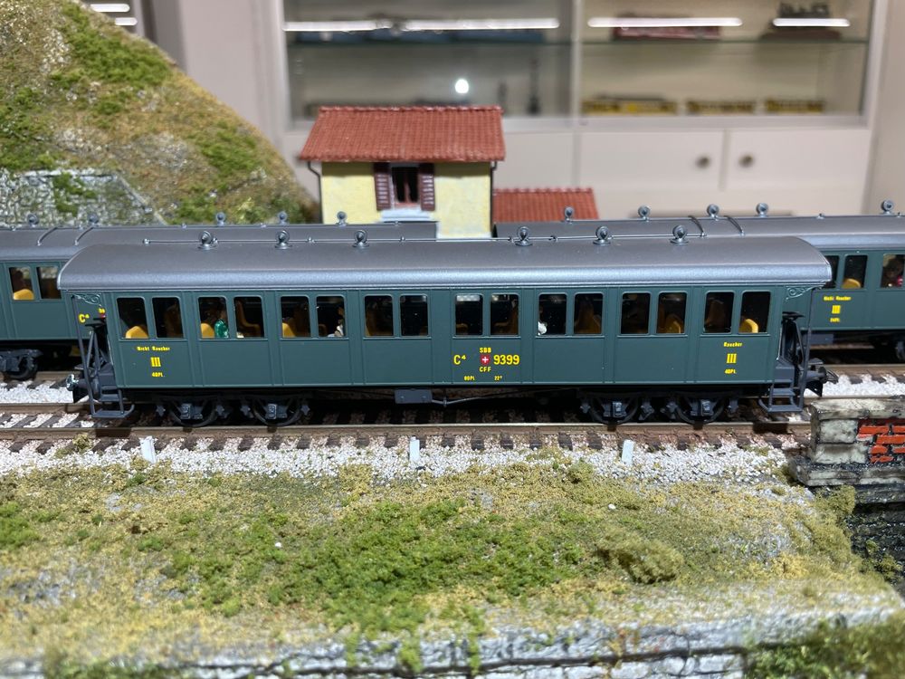 Modelleisenbahnen: SMF, SBB, 3er Wagenset mit Finish, Gleich -oder Wechselstrom – Neu (gemäss Beschreibung) aus Hofstetten ZH von kroki66 4