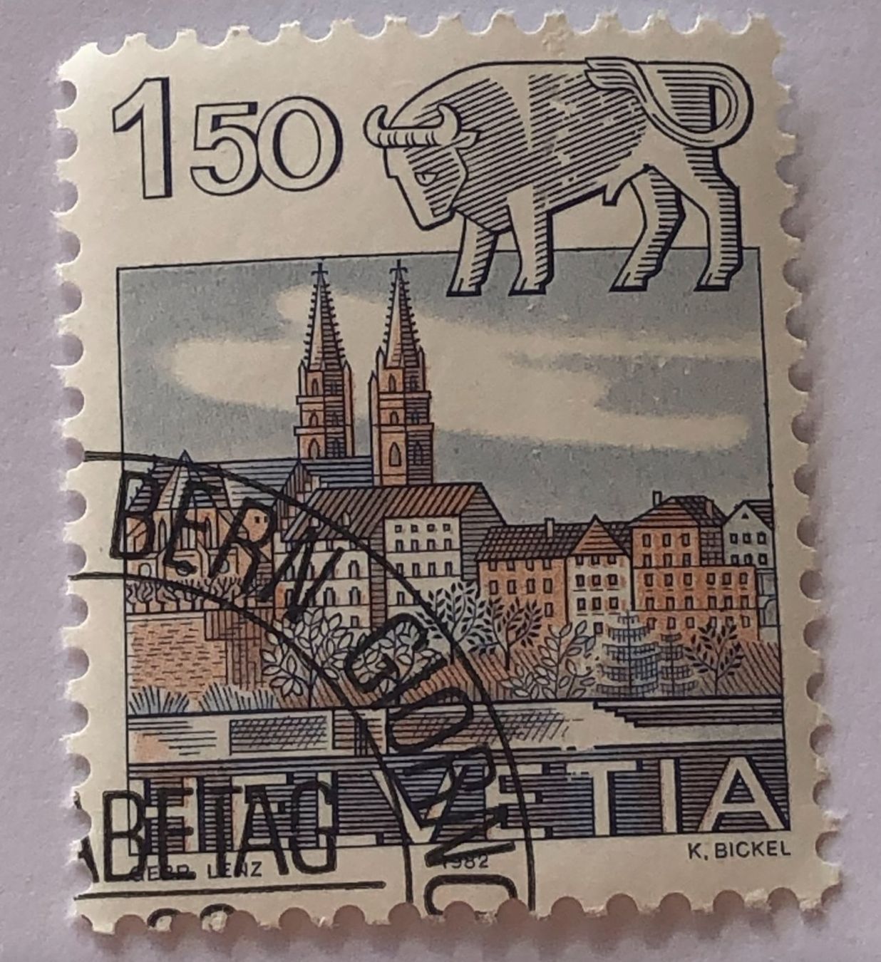 Tutti i francobolli: CH Briefmarken Stempel    – Usato da Aarau venduto da Billa007