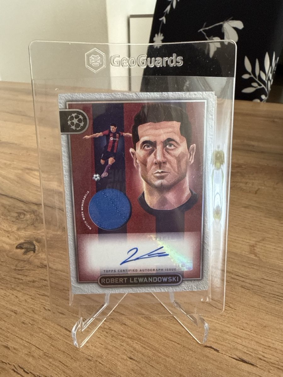 Topps Carte collezionabili: Topps Museum Collection UEFA Robert Lewandowski Auto 11/50 – Nuovo (secondo la descrizione) da Obernau venduto da Mami4ever75