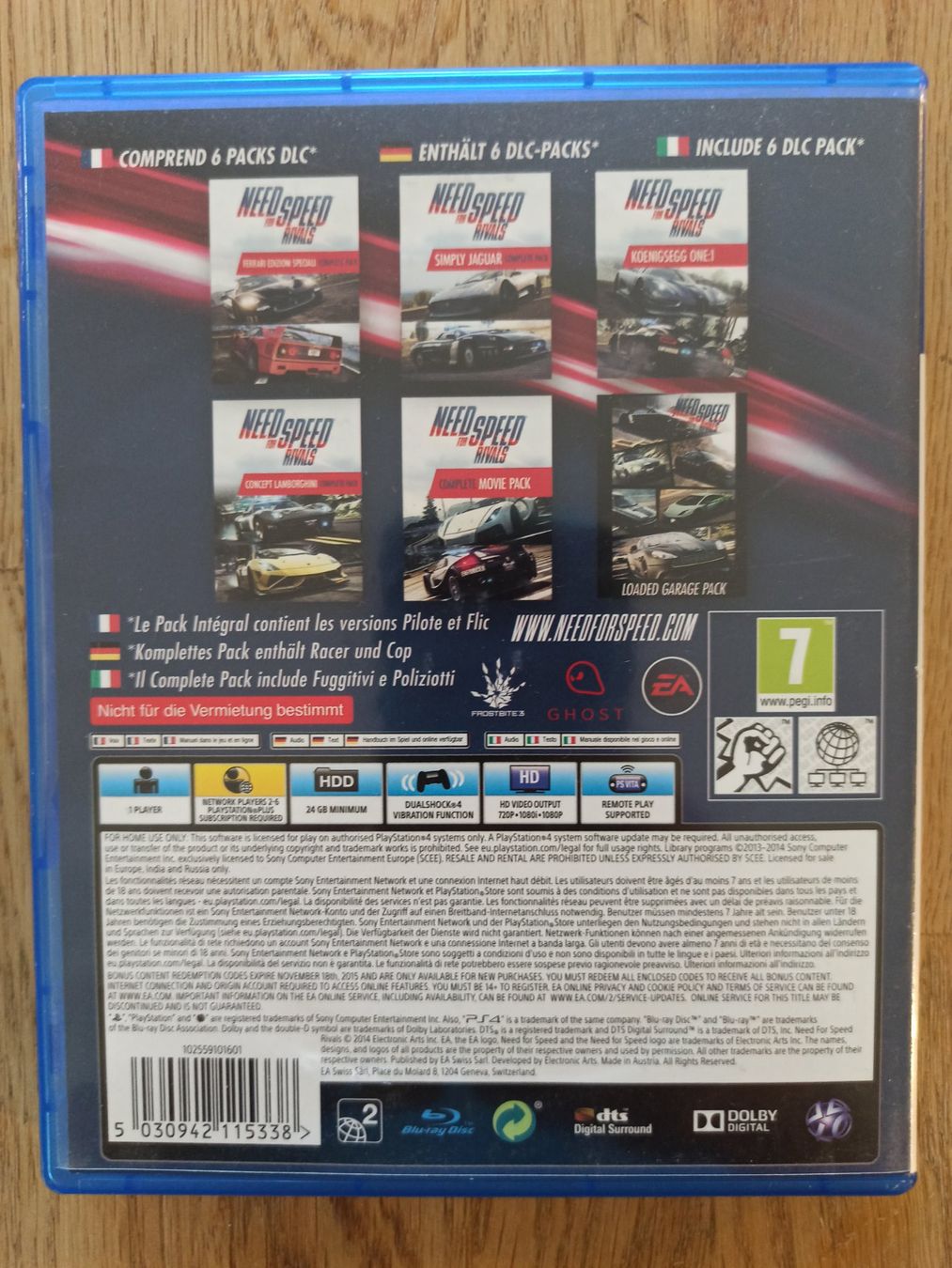 Giochi: Need For Speed Rivals Complete Edition PS4 / PS5 – Usato da Oberweningen venduto da mar_87mx 1