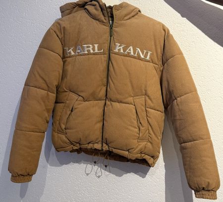 Karl Kani Winterjacke Cord Braun XS - Super Zustand!