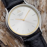 1992 SEIKO CREDOR HAQ 10 SPY  8J81-6A30 Vintage Dresswatch