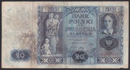 Polen 20 Zlotych 1936
