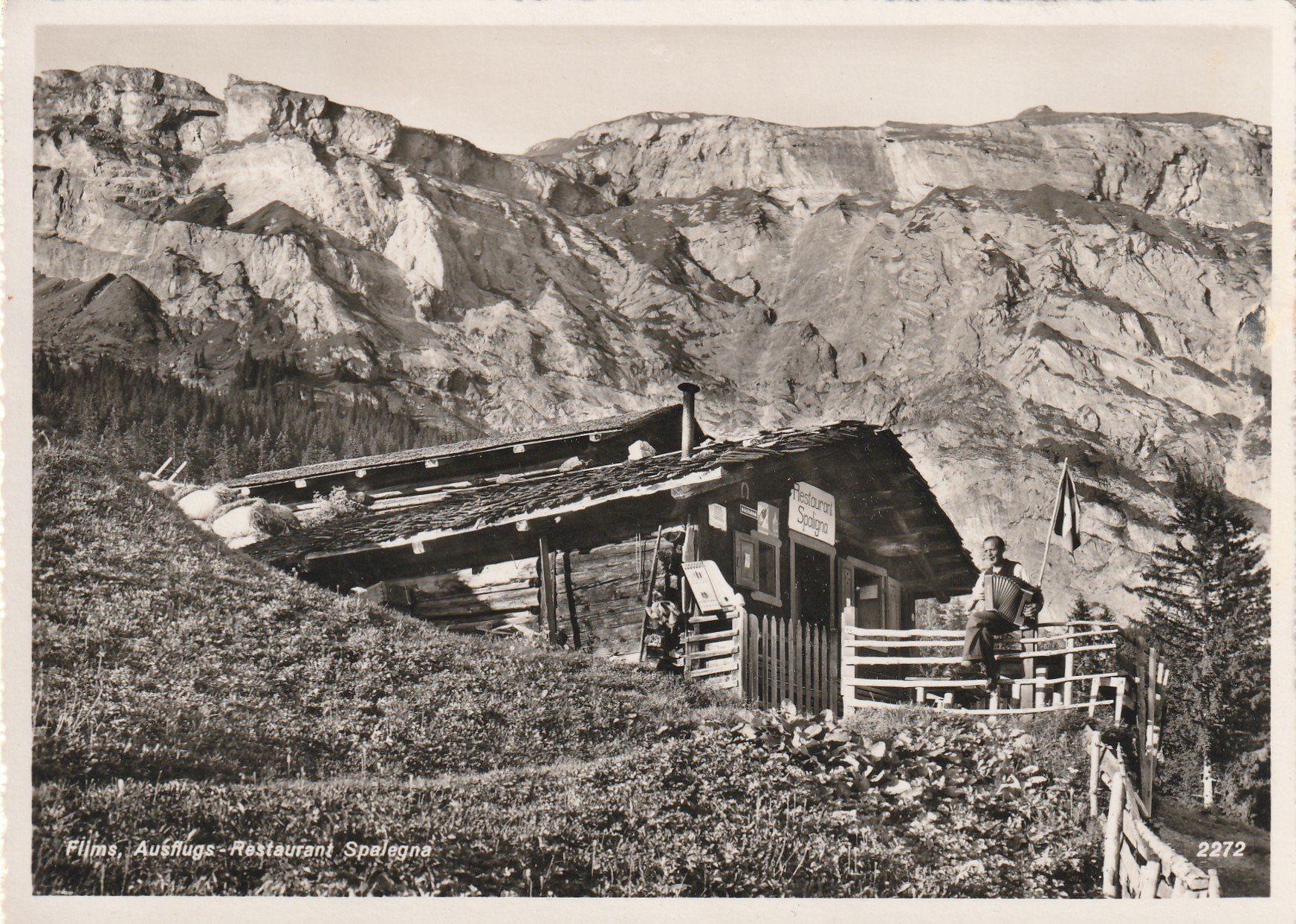 Cartes postales: Flims Restaurant Spalegna – D'occasion à Rorschacherberg par fratovi2