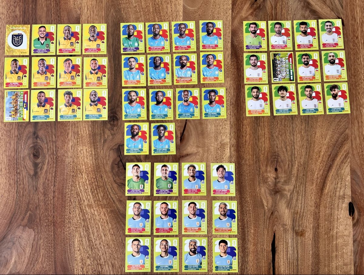 Panini Sammelbilder & Trading cards: Paninis 50 Stk.  – Gebraucht aus Schwerzenbach von TypeR