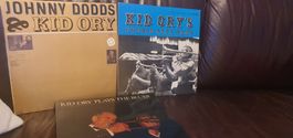3x LP Kid Ory Johnny dodds
