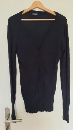 Chicorée Strickjacke, Cardigan, Schwarz, Grösse M