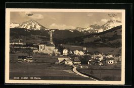 Châtel St. Denis, Ortsansicht mit Moles