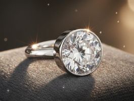 Silberring 925 mit Zirkonia, brillant & dezent - Neu