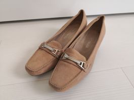 🤩PATTINA COMODA SLIPPER-SCHUHE BEIGE MIT SCHNALLE