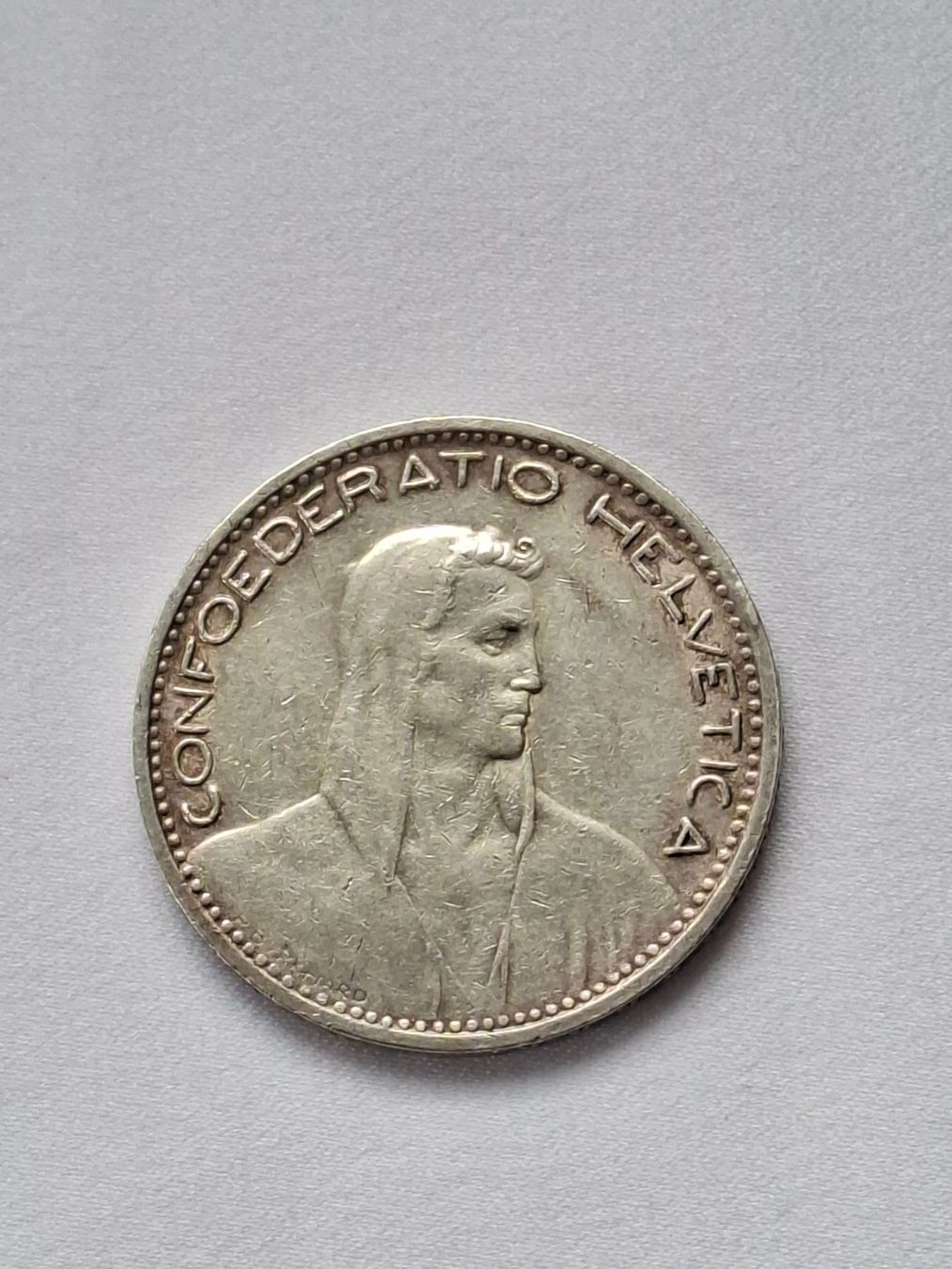 Tutti le monete: 5 Franken 1923 Schweiz – Usato da Dällikon venduto da Toyfan 5