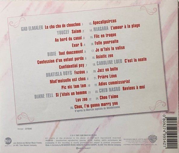 CD: Chouchou - Bande originale du film – Usato da Grüningen venduto da azulgris 1