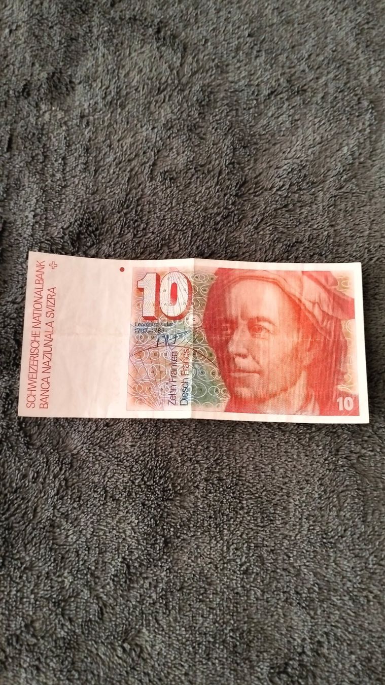 Banknoten: Schweizer Fr.10.- Banknote – Gebraucht aus Neuendorf von Winter02