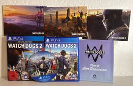 Watch Dogs 2 Deluxe Edition PS4/PS5 game complete set