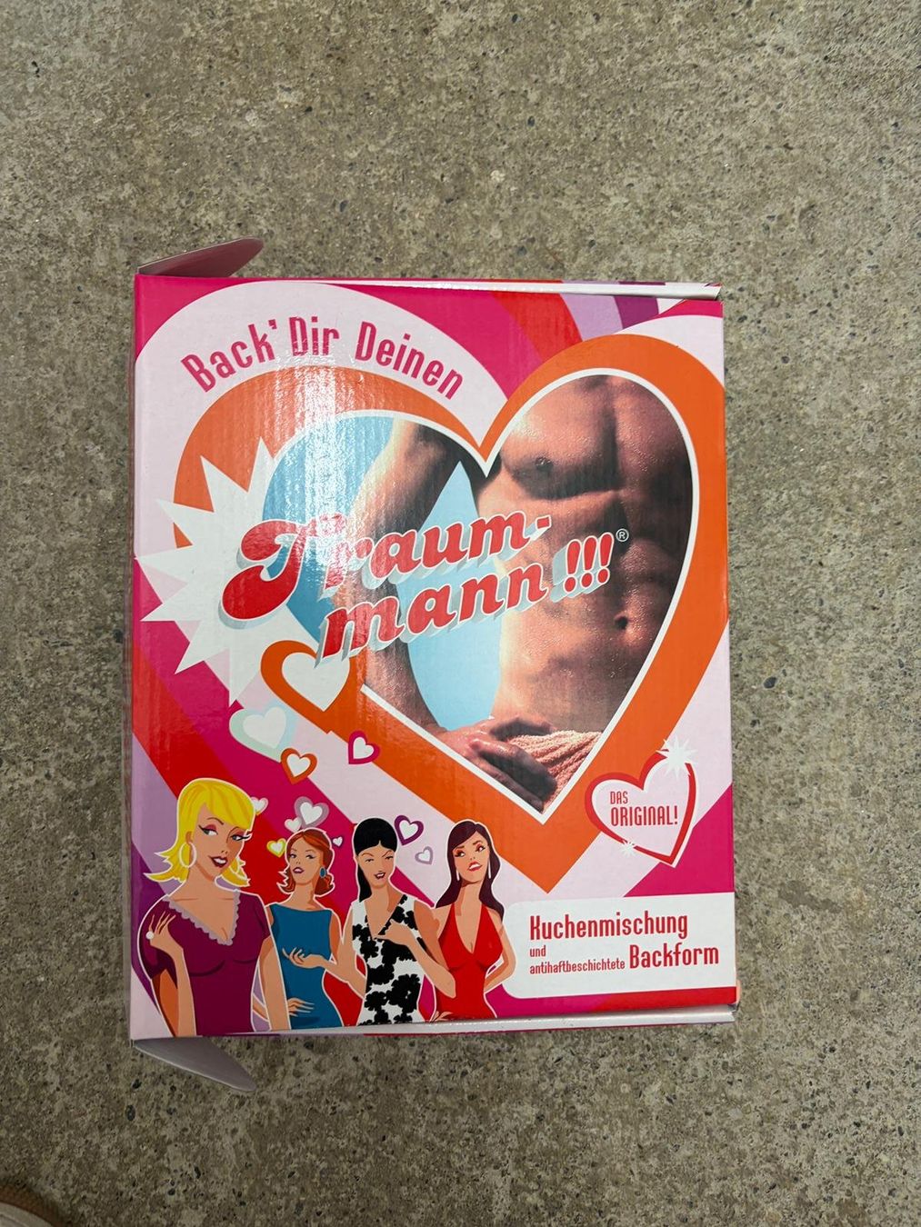 Teglie da forno: Back deinen Traummann! Kuchenmischung & Backform, OVP – Nuovo e nell'imballaggio originale da Zürich venduto da sar_77pl