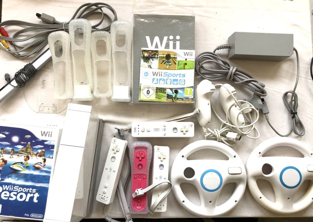 Nintendo Wii - Konsole [weiss] mit sehr viel Zubehör 1