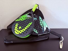 2 Padel Schläger Head Flash mit Tasche gebraucht