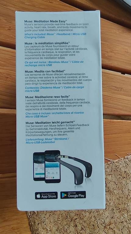 Messen: Meditation. Muse 2 brain sensing headband – Gebraucht aus Allschwil von LauraDlnv 1