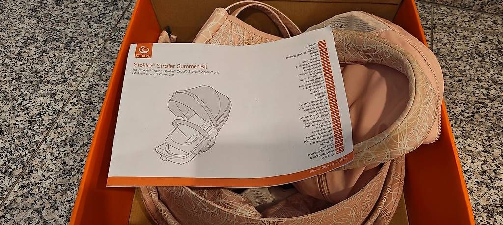 Stokke Kinderwagen: Stokke Sommer-Kinderwagen-Set rosa – Gebraucht aus Bellinzona von suissepro 4