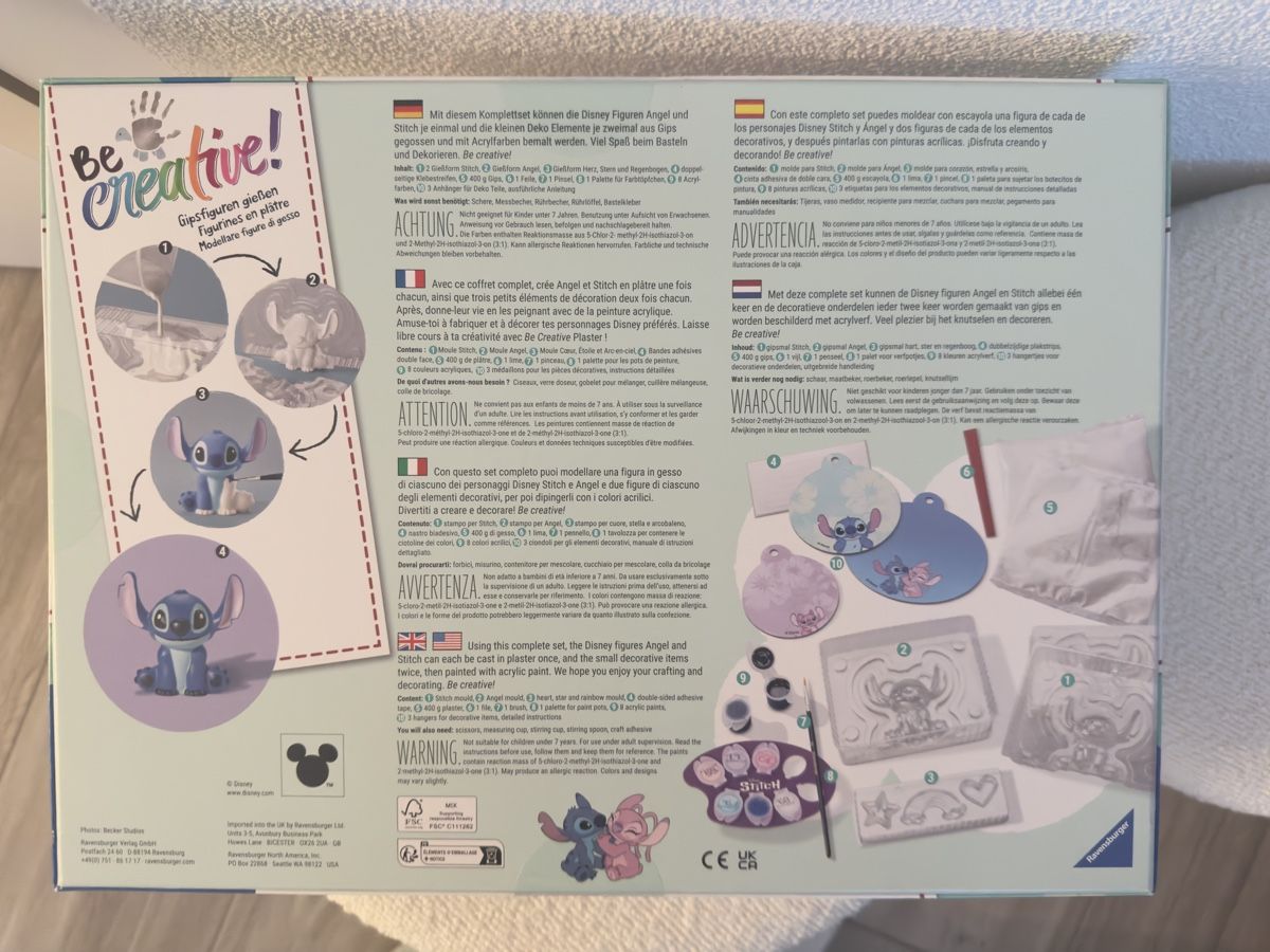 Ravensburger Giocattoli: Stitch Ravensburger Plaster moulding - NEU! – Nuovo e nell'imballaggio originale da Sins venduto da sum_lv6d 1