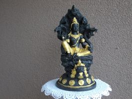 32,5 cm Bronze Skulptur asia. Gottheit *Prinz Rama* 4520 gr.