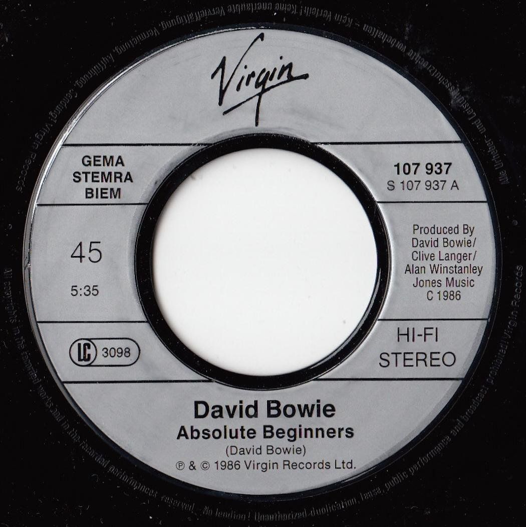 Dischi in vinile: David Bowie Vinyl Single von 1986 – Usato da Volketswil venduto da Abcrecords 2