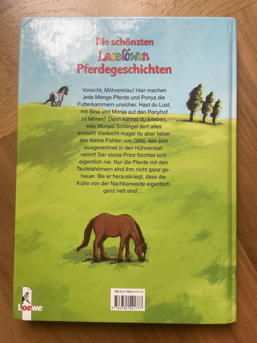 Libri: Die schönsten Leselöwen Pferdegeschichten – Usato da Fribourg venduto da Mymikrakra01 1