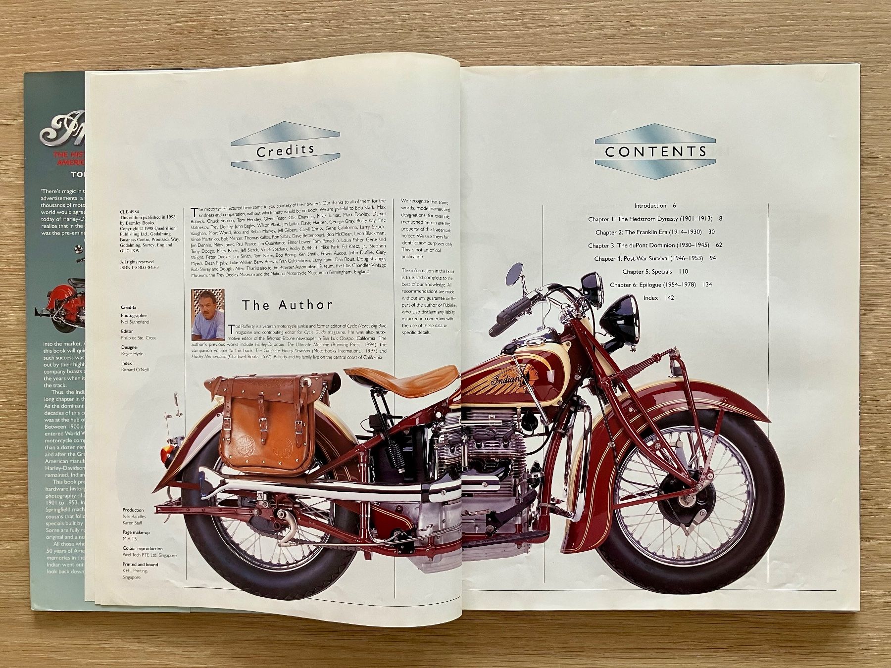Libri: Fotobuch THE INDIAN Motorcycle, 1998 – Usato da Zürich venduto da was_ich_immer_suchte 3