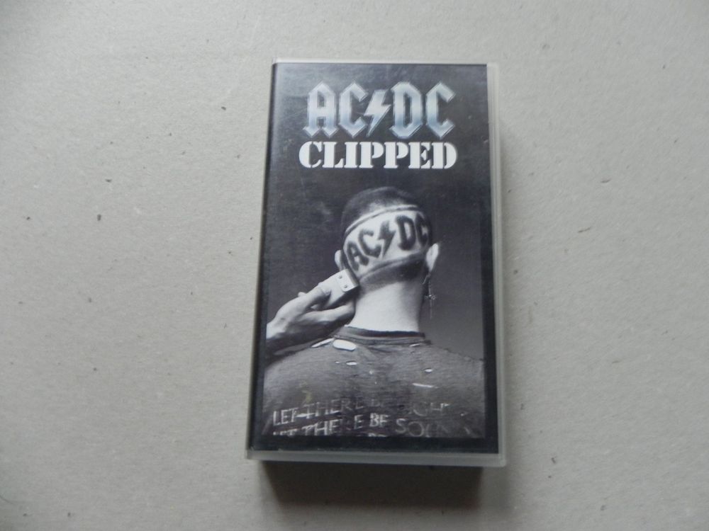 VHS Music Video Kassette AC / DC 1990 Clipped sonst LP (Gebraucht) in ...