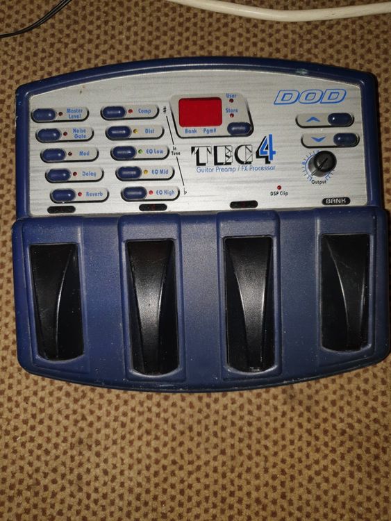DOD TEC4 Guitar Multieffect Processor Kaufen auf Ricardo