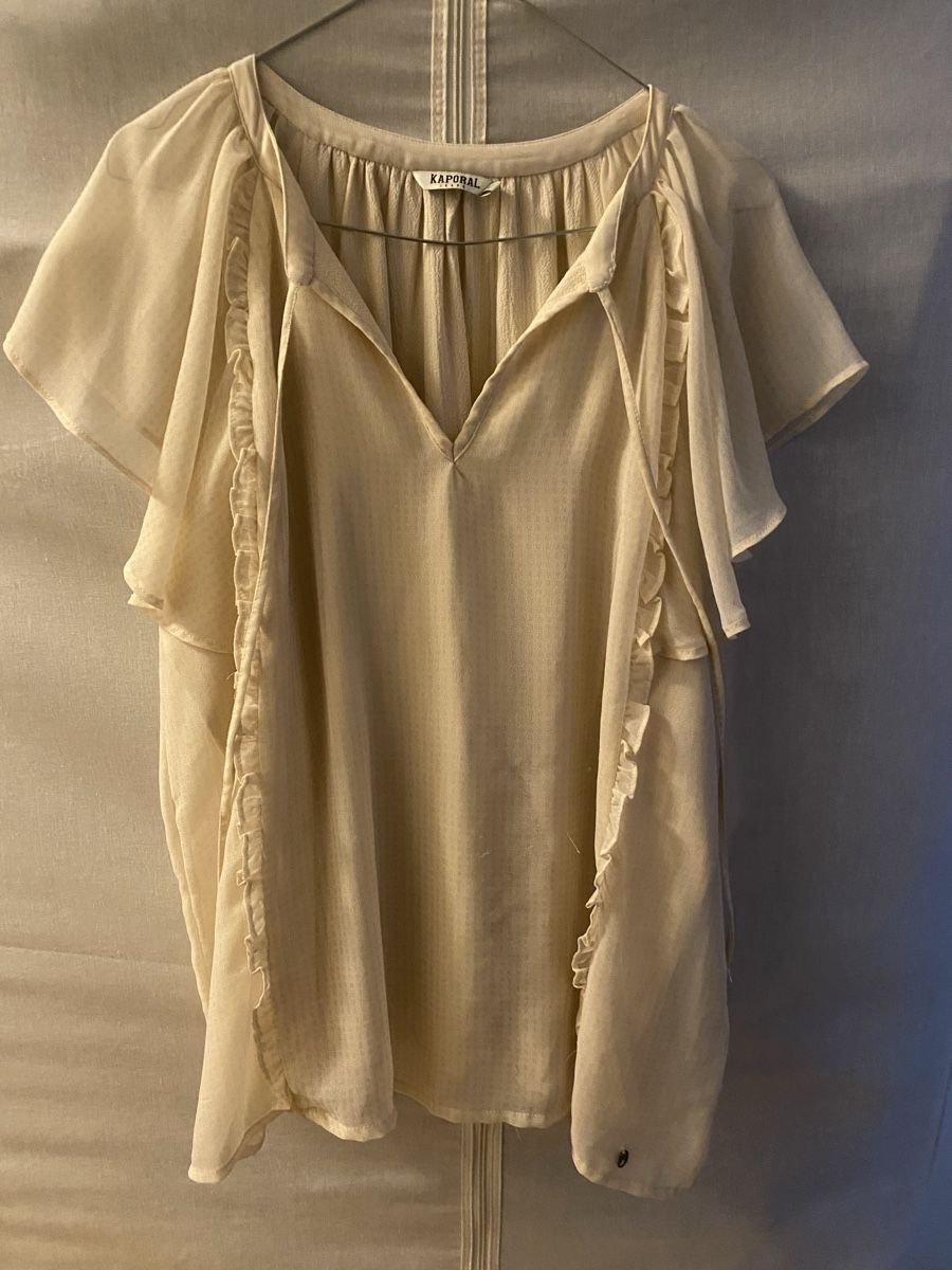 Blusen: Top Bluse Hellbeige XL – Gebraucht aus Küsnacht ZH von sabinamari