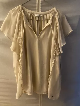Top Bluse Hellbeige XL 🌸